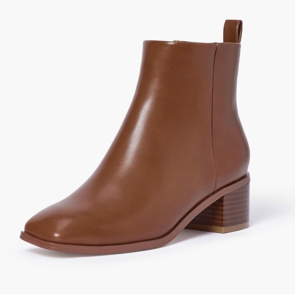 Elisbet Tang Brown Ankle Booties - Picture 6 of 7